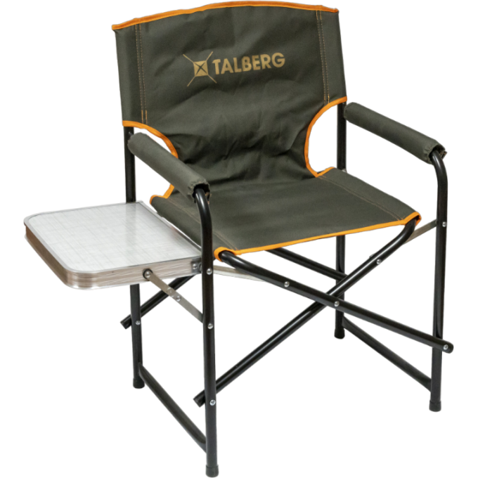 Кресло TALBERG STEEL HARD DIRECTOR PLUS CHAIR, 59х45х86 см 4673727793867